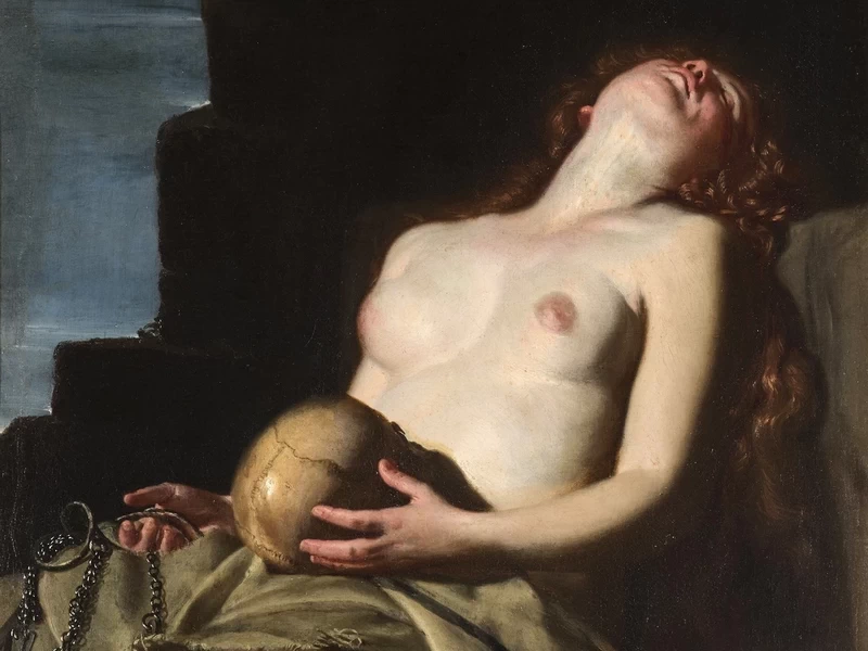 1601-Guido Cagnacci - Maddalena penitente - Galleria Nazionale d'Arte Antica di Palazzo Barberini, Roma